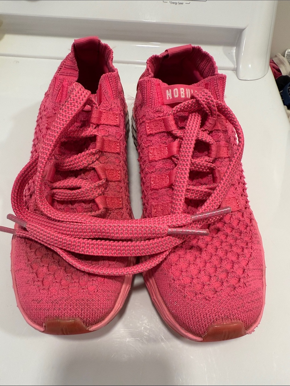 NOBULL Hot Pink Knit Training Sneakers